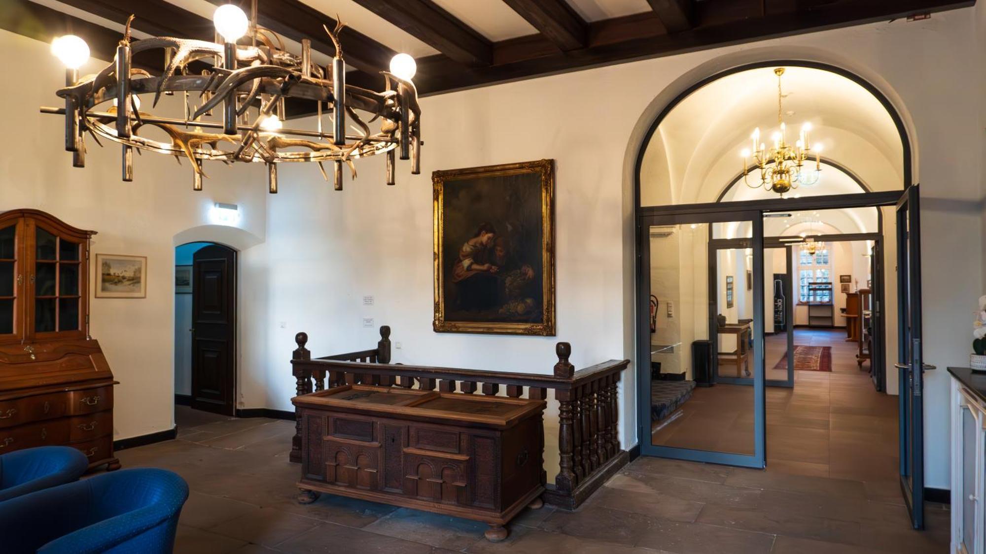 Hotel Schloss Hoehnscheid Bad Arolsen Bagian luar foto
